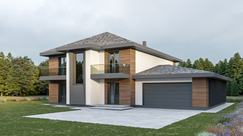 Обложка проекта: Загородный Дом Юкковское