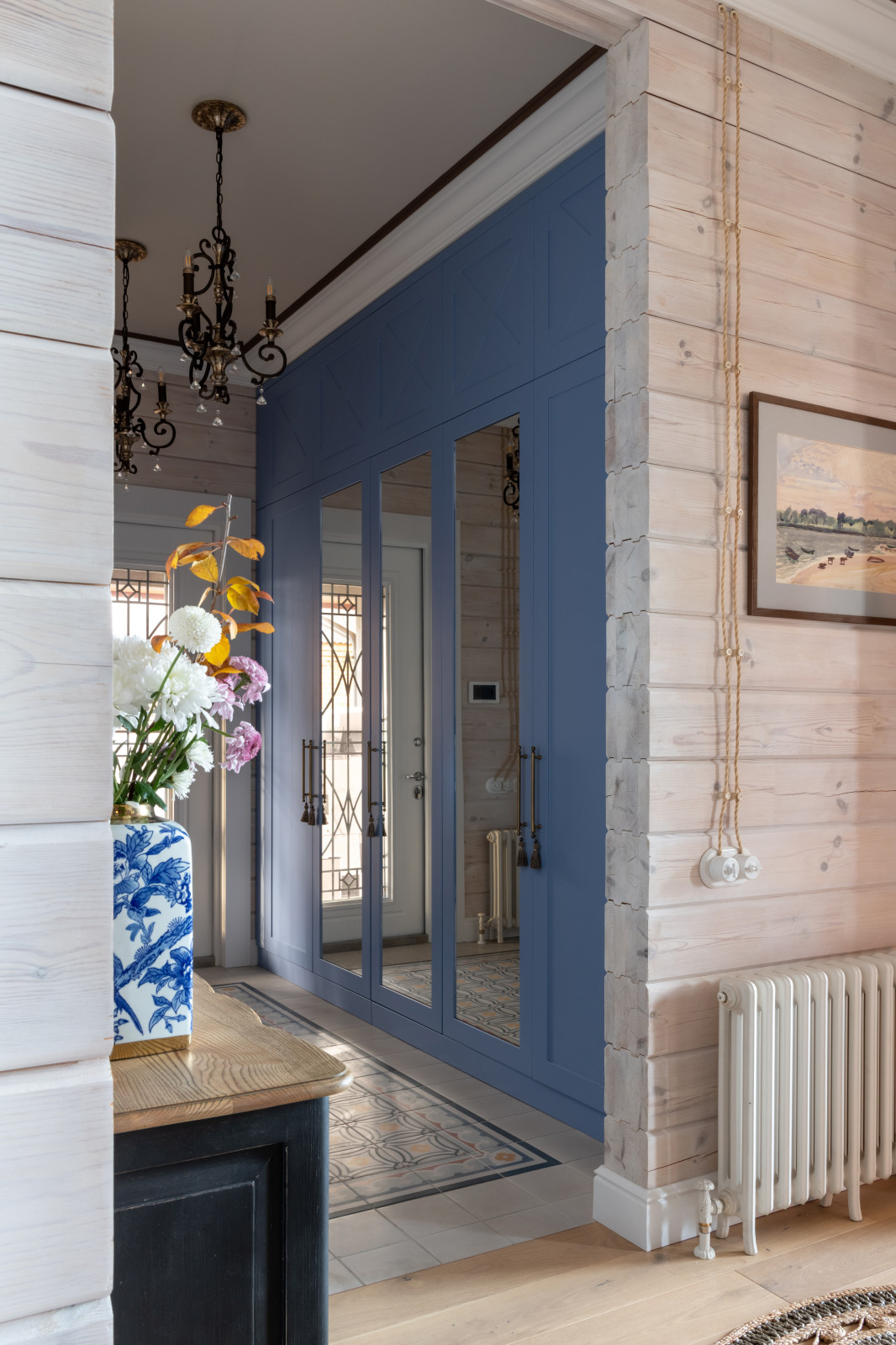 Интерьер деревянного дома