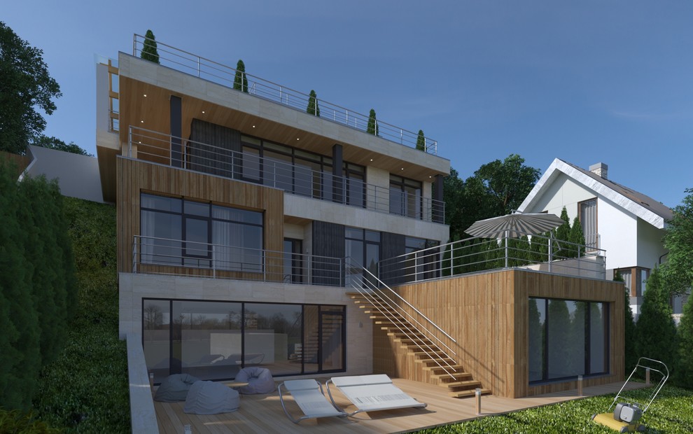 Жилой дом в современном стиле