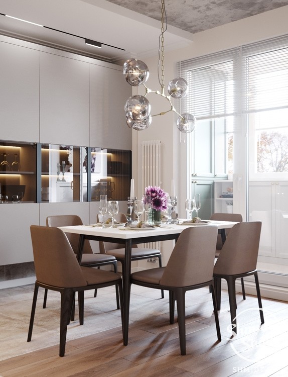 Проект интерьера "Педантичный", Минск, 93 м.кв.