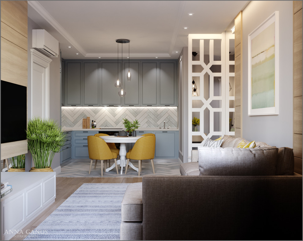 Квартира с солнечными акцентами