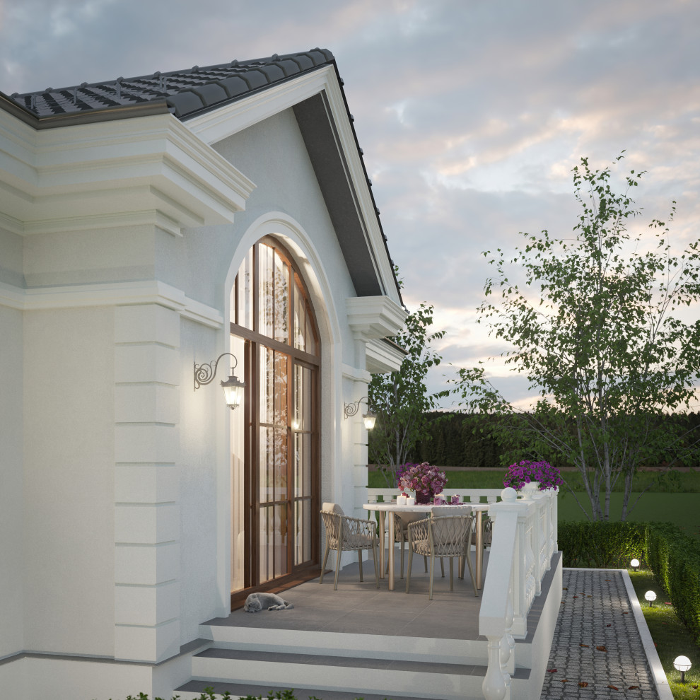 Классический одноэтажный дом в Тверской области