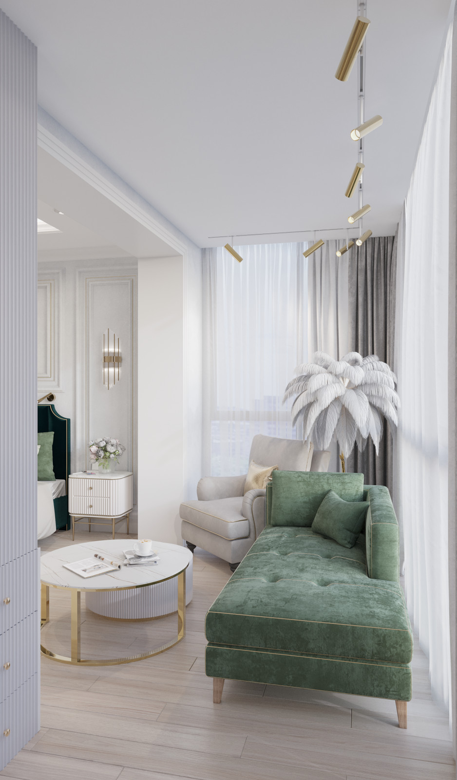 Квартира 140м2 ЖК "Magnifica"