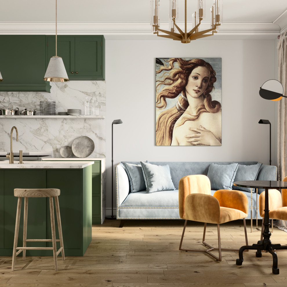 ДИЗАЙН-ПРОЕКТ КВАРТИРЫ В ВАРШАВЕ В РОМАНТИЧНОМ СТИЛЕ