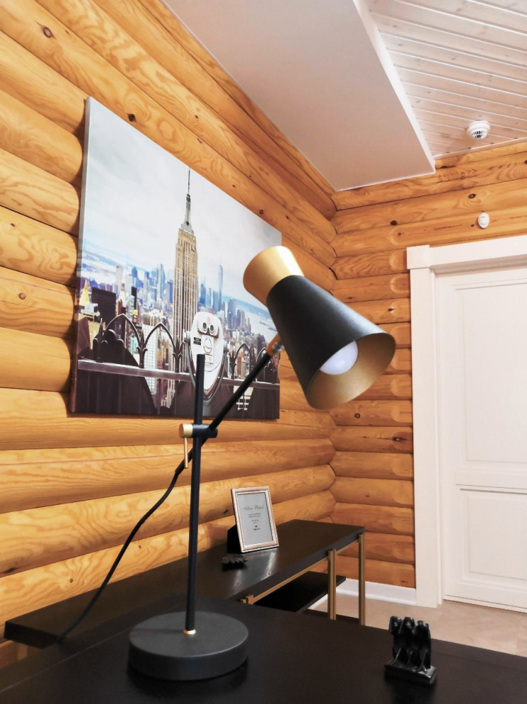 Деревянный дом в современном стиле