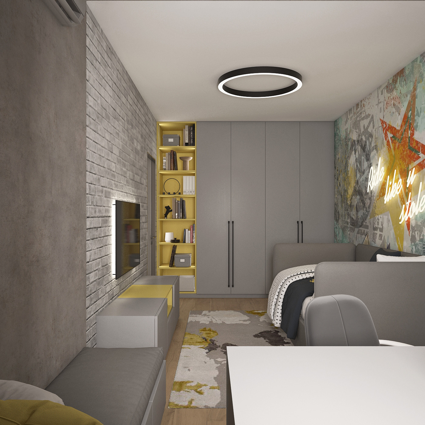 Квартира с двумя детскими для мальчиков