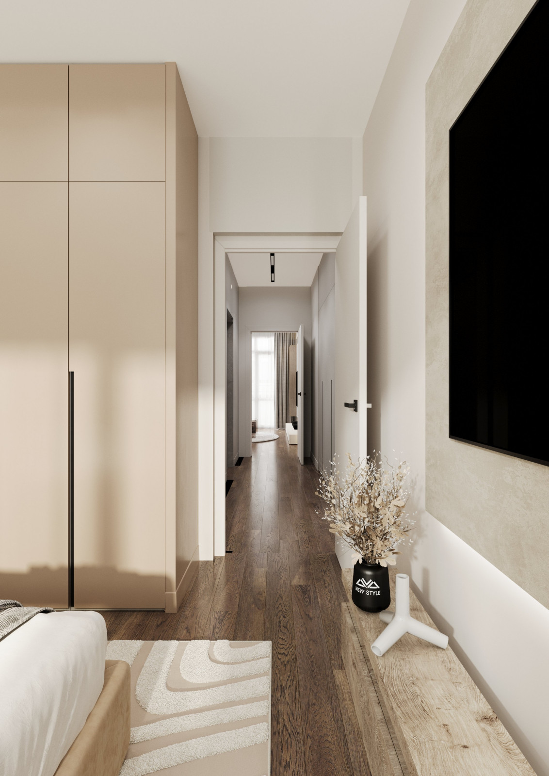 Обложка проекта: Дизайн-проект квартиры Жк «Вишневый сад» в г. Хабаровск