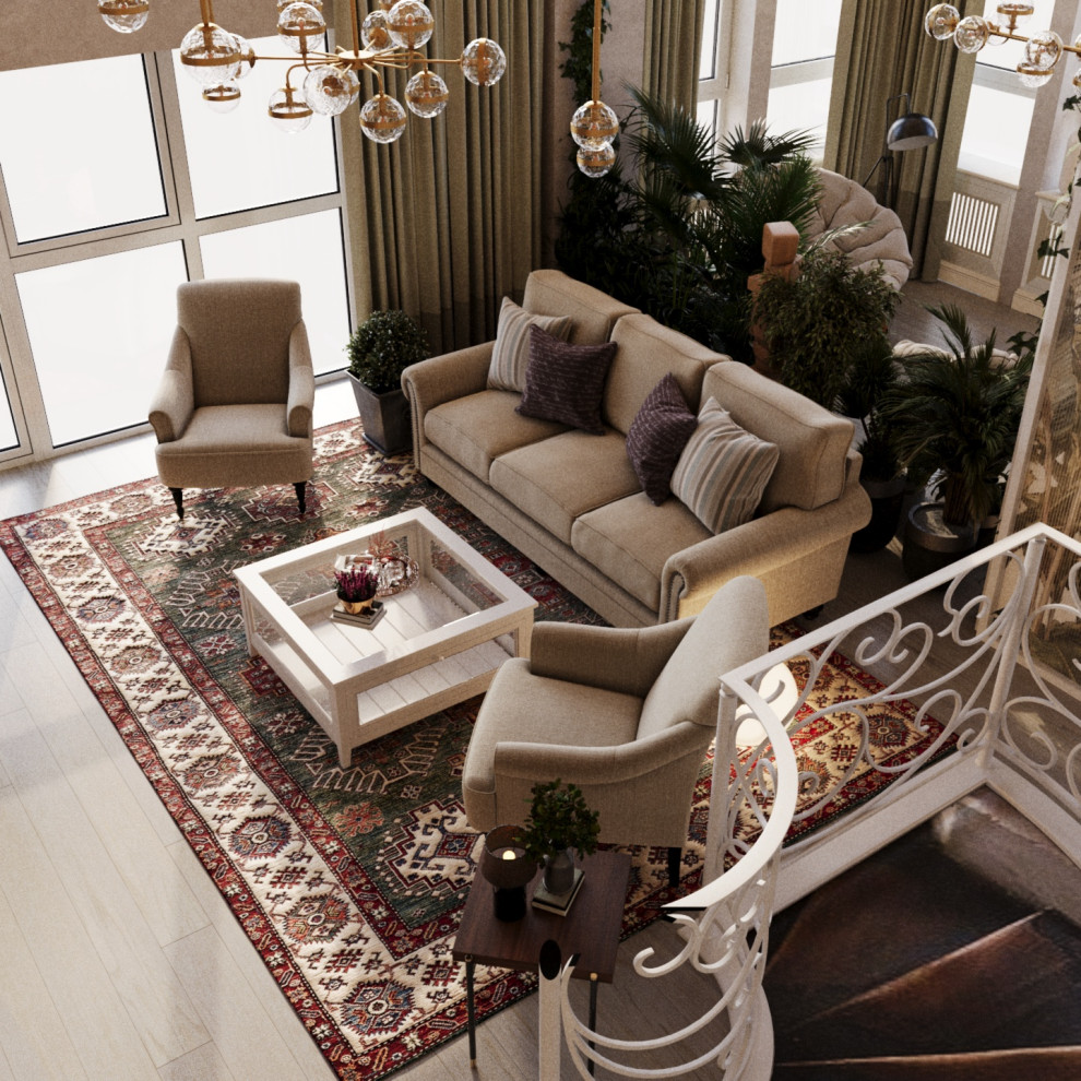 Дизайн проект частного дома в классической стиле