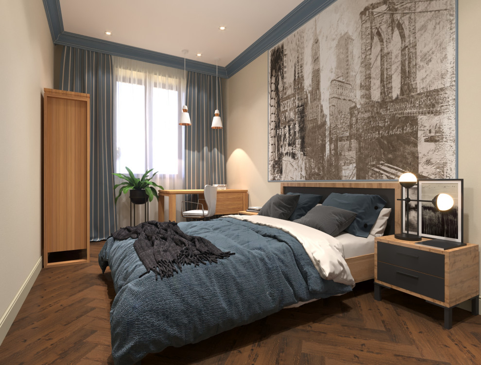 Дизайн-проект интерьера трехкомнатной квартиры .Новосибирск.