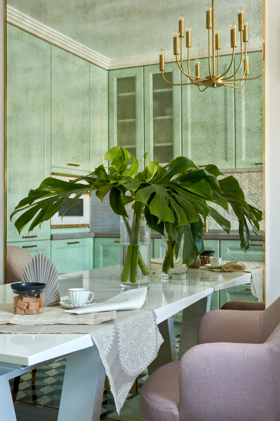 Квартира с тропическим настроением