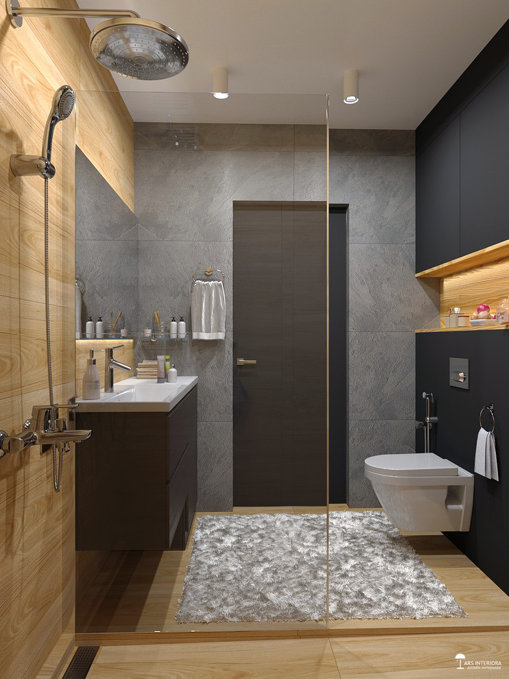 Санузел на первом этаже