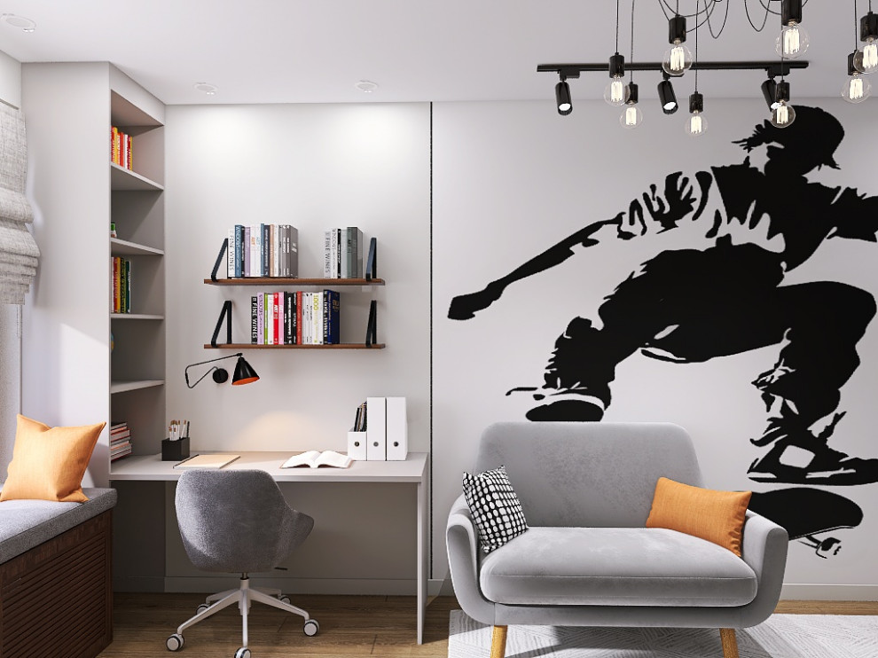 Обложка проекта: Детская для парня-скейтера