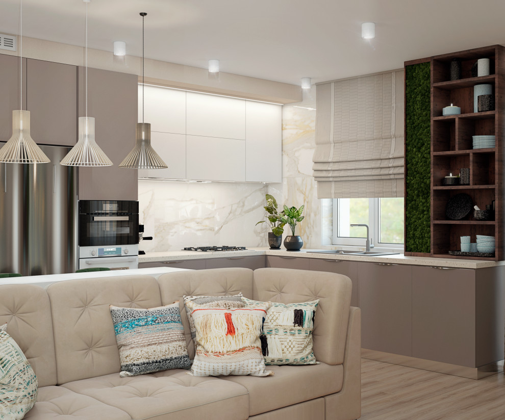 Кухня-гостиная 23 м2