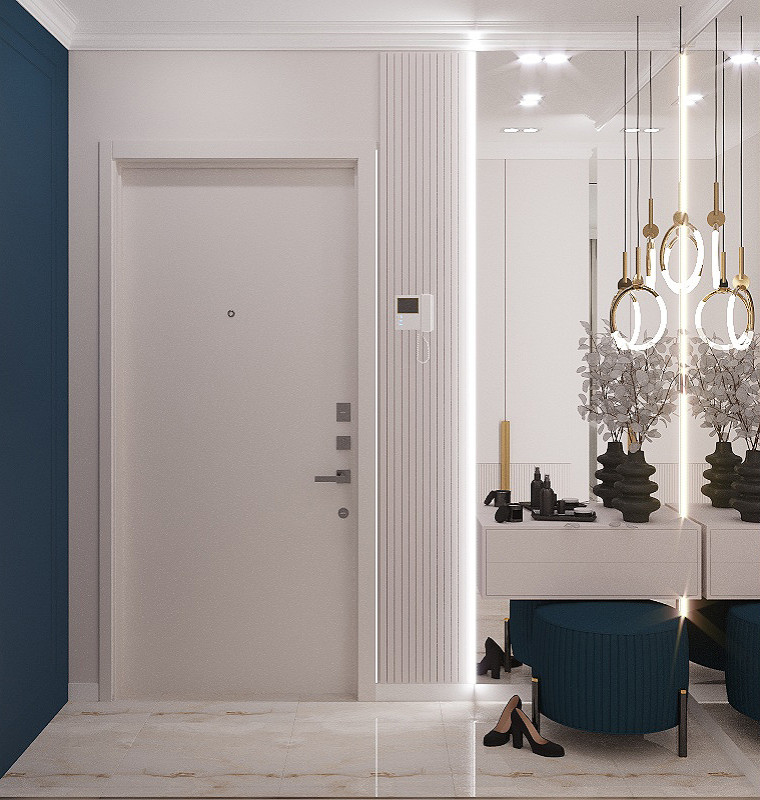 Обложка проекта: 3х комнатная квартира в неоклассике ЖК WillTower