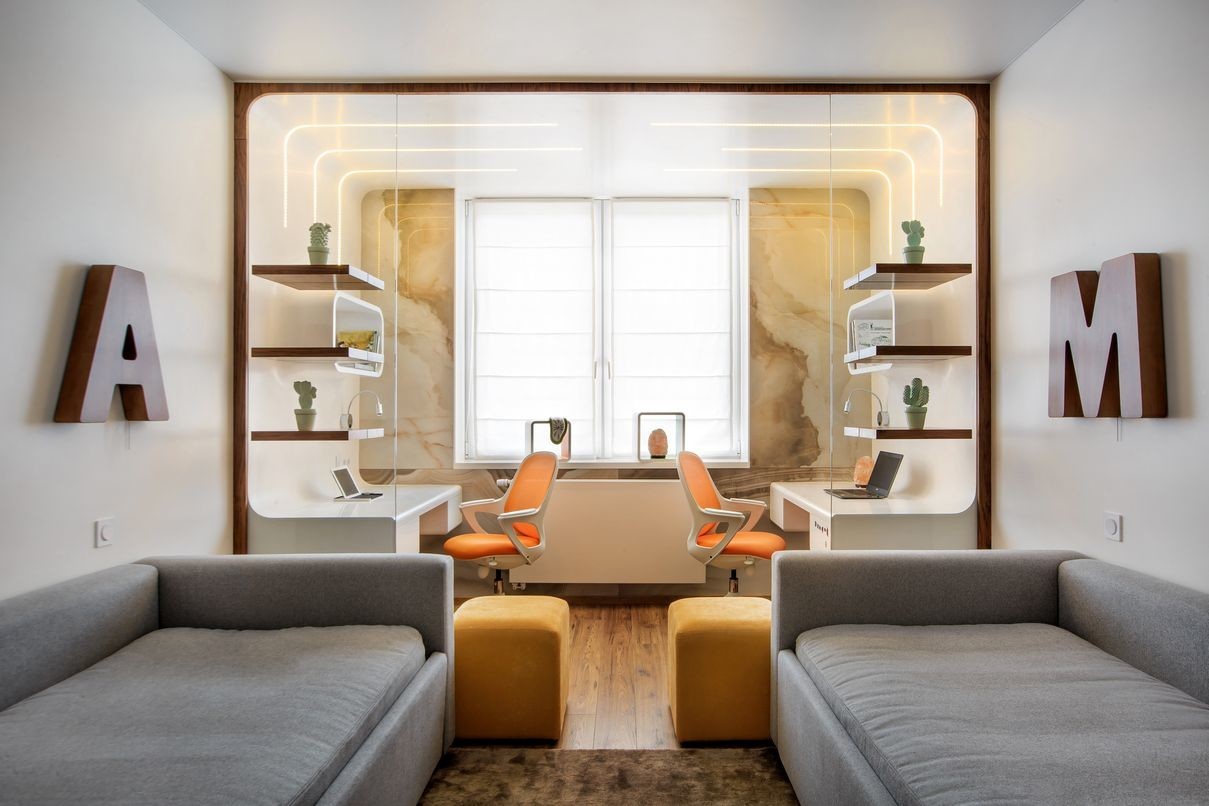 Золото в интерьере. Реализация