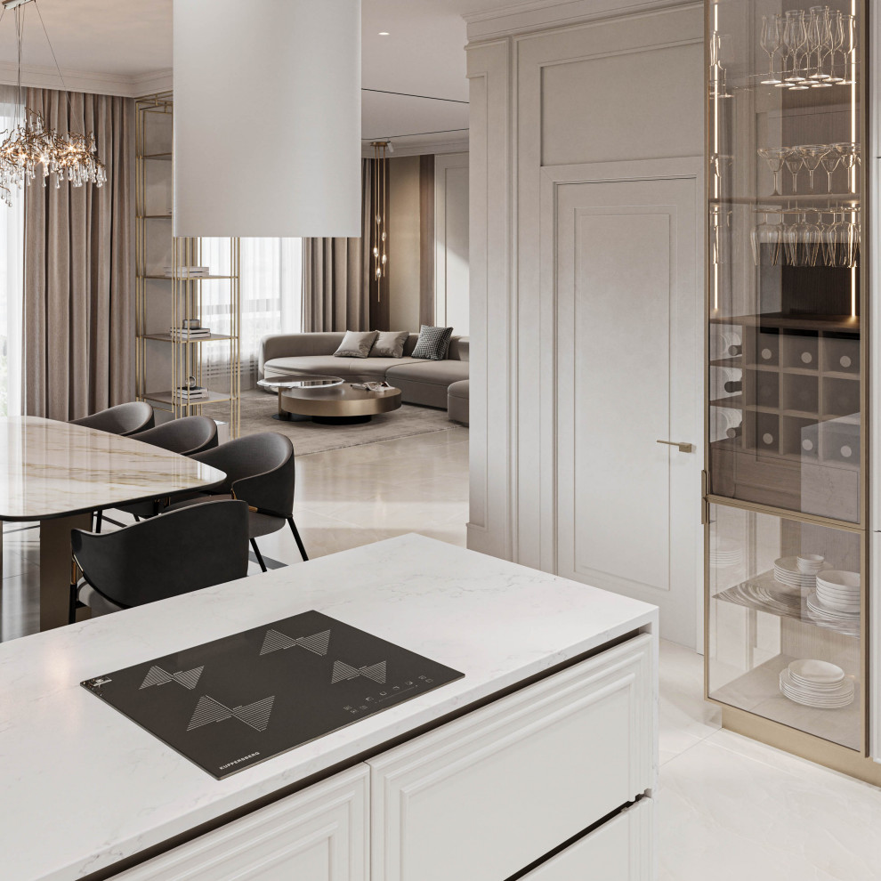 Дом в стиле неоклассика 260 м2