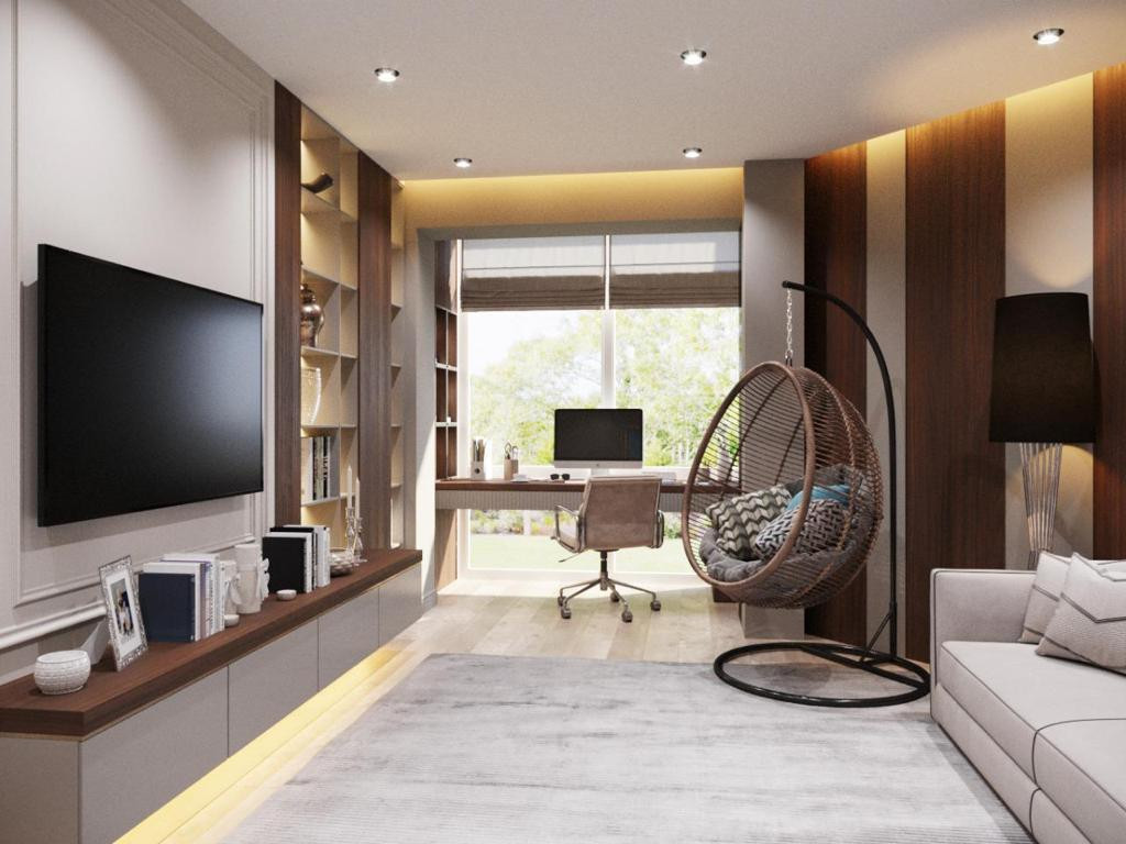 Дизайн-проект двухуровневой квартиры в Севастополе