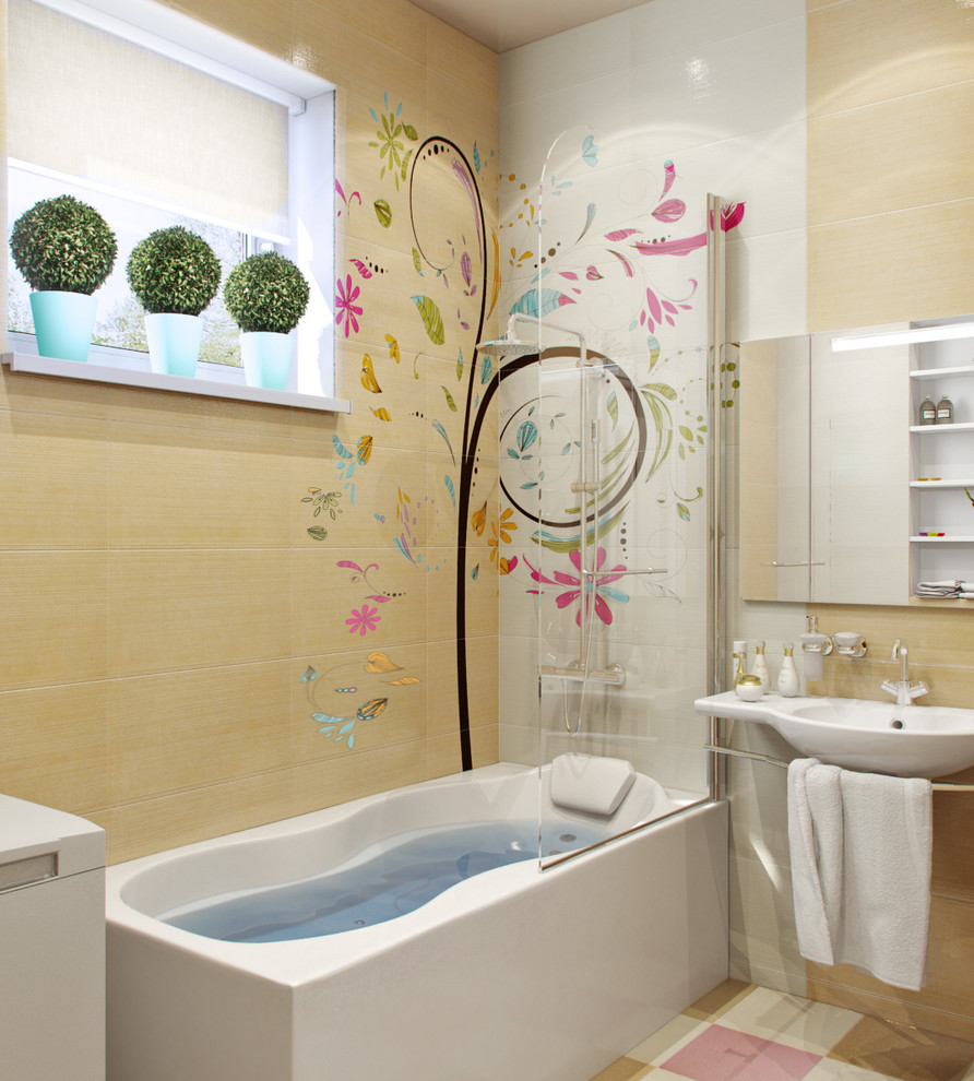 Варианты современных ванных комнат