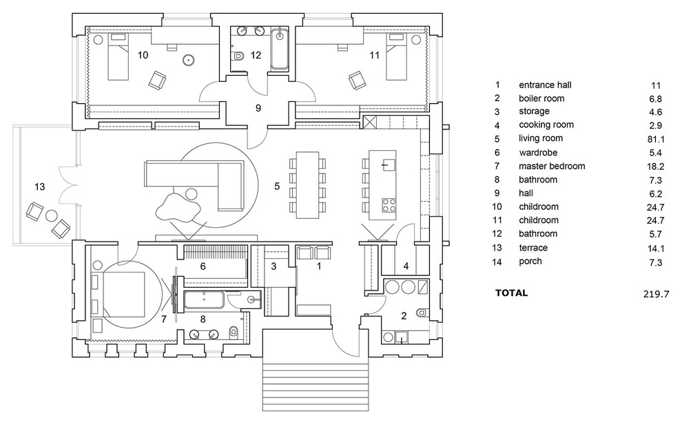 Houzz тур: Дом в Шатуре, который заигрывает с архитектурой места