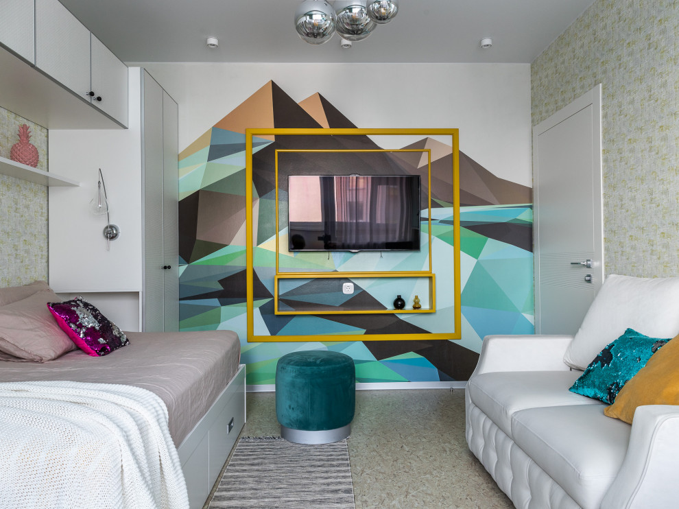 Яркая квартира в ЖК Победа