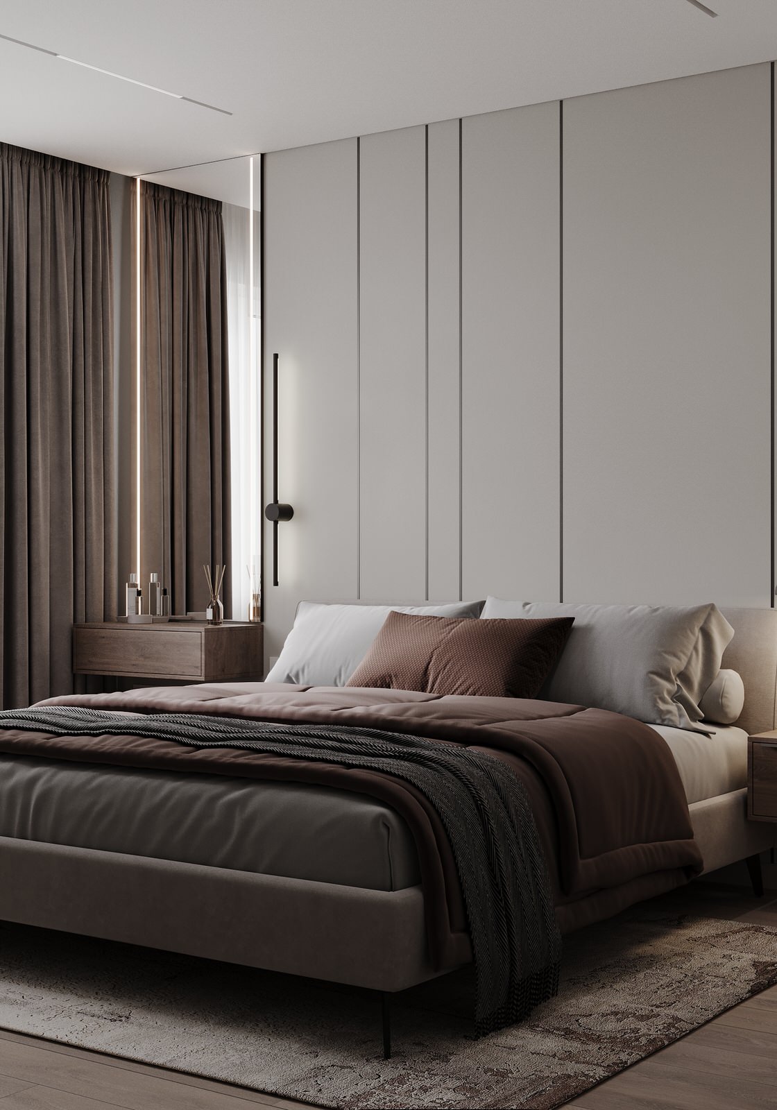 Интерьер квартиры в ЖК "Гармония"