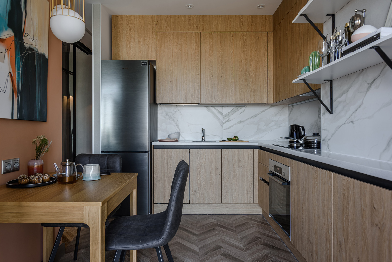 Интерьер однокомнатной квартиры в г.Астрахань