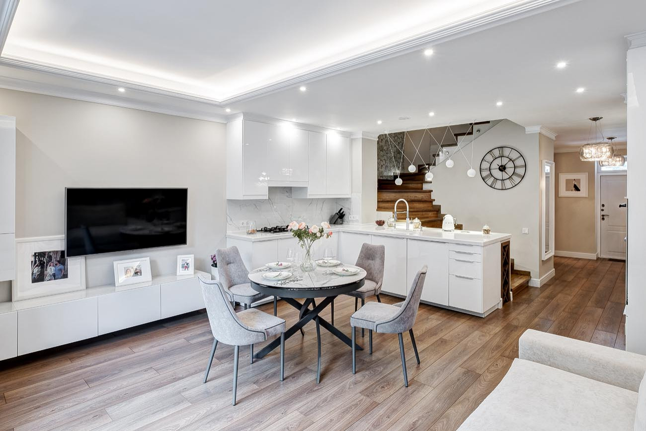 "Легкость бытия" интерьер таунхауса