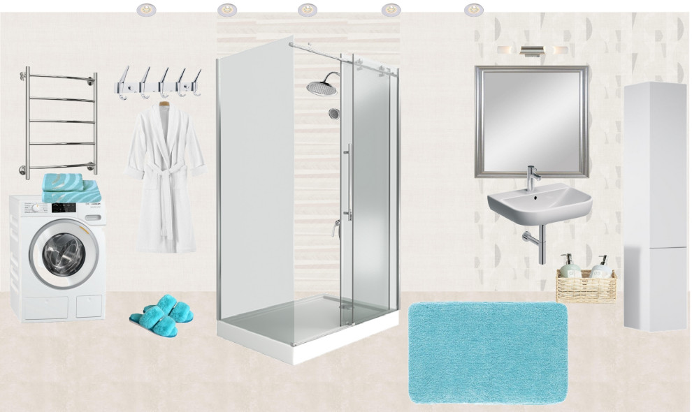 Обложка проекта: "Путешествие в релакс"- проект 2х комнатной квартиры в Новогиреево