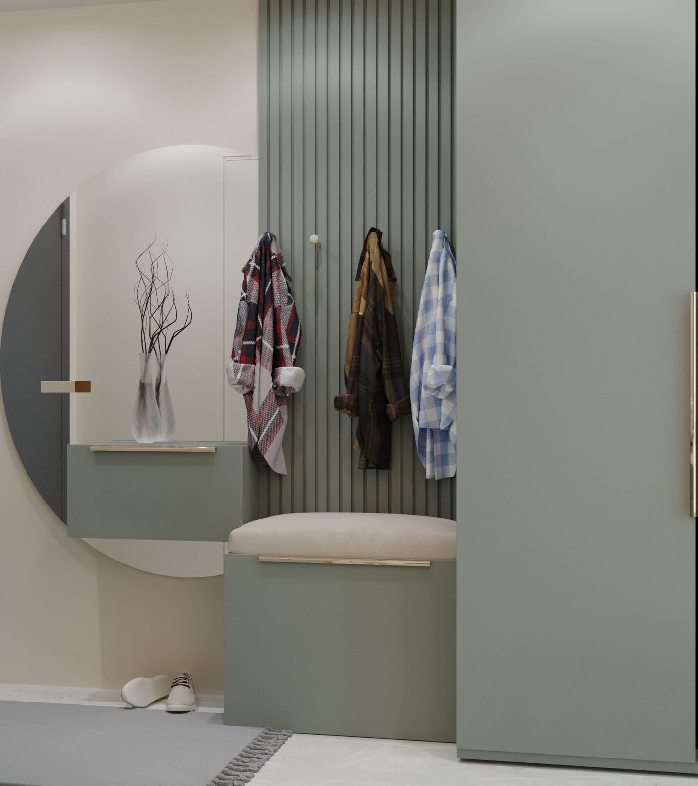 двухуровневая квартира в современном стиле