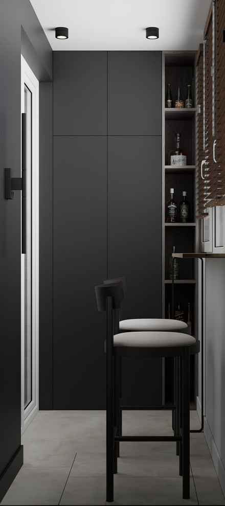 Дизайн-проект квартиры для семейной пары в современном стиле