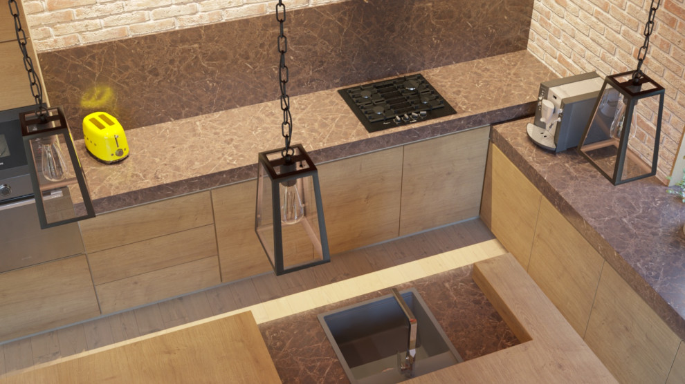 Проект пристройки кухни-гостиной к дому (визуализация и реализация)