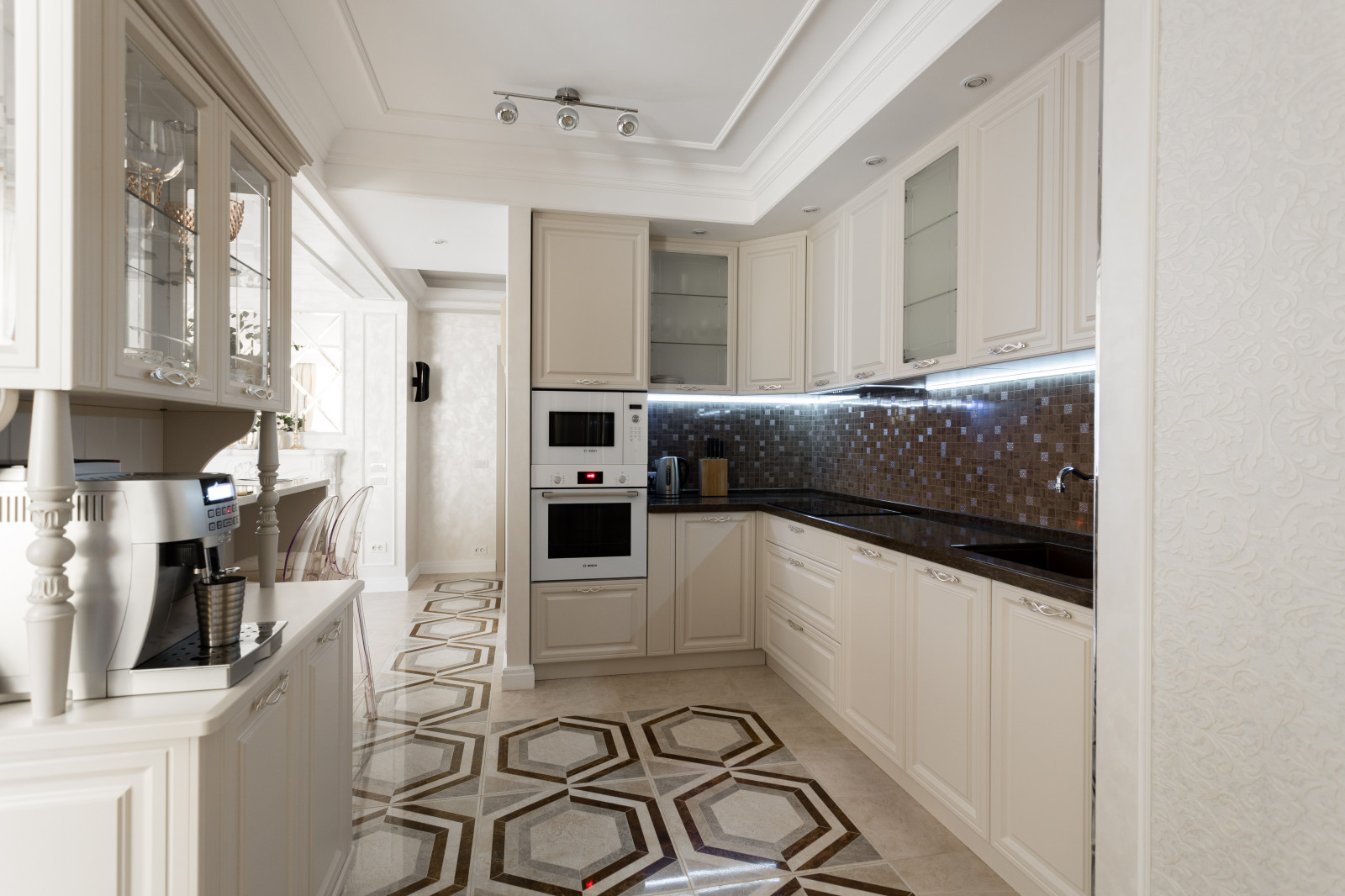 Интерьер в цвете экрю-гармония внутреннего мира. Квартира 7