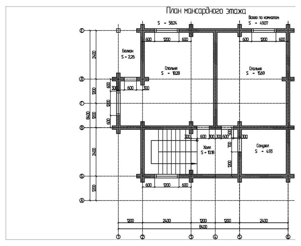 Проект дома "Усадьба -2"