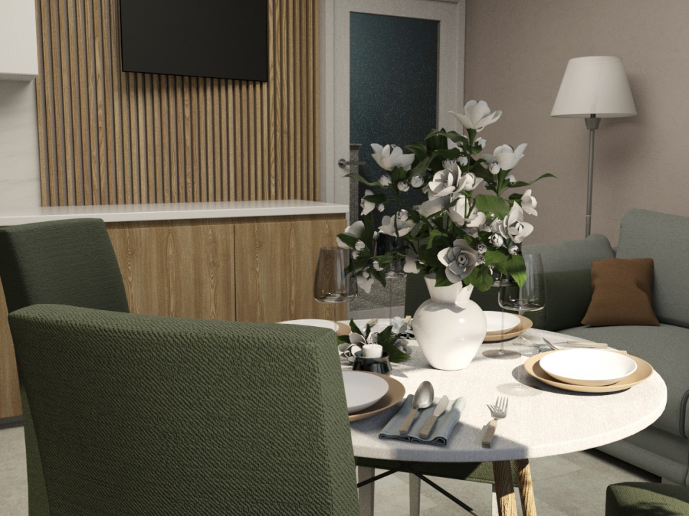 Дизайн-проект трехкомнатной квартиры