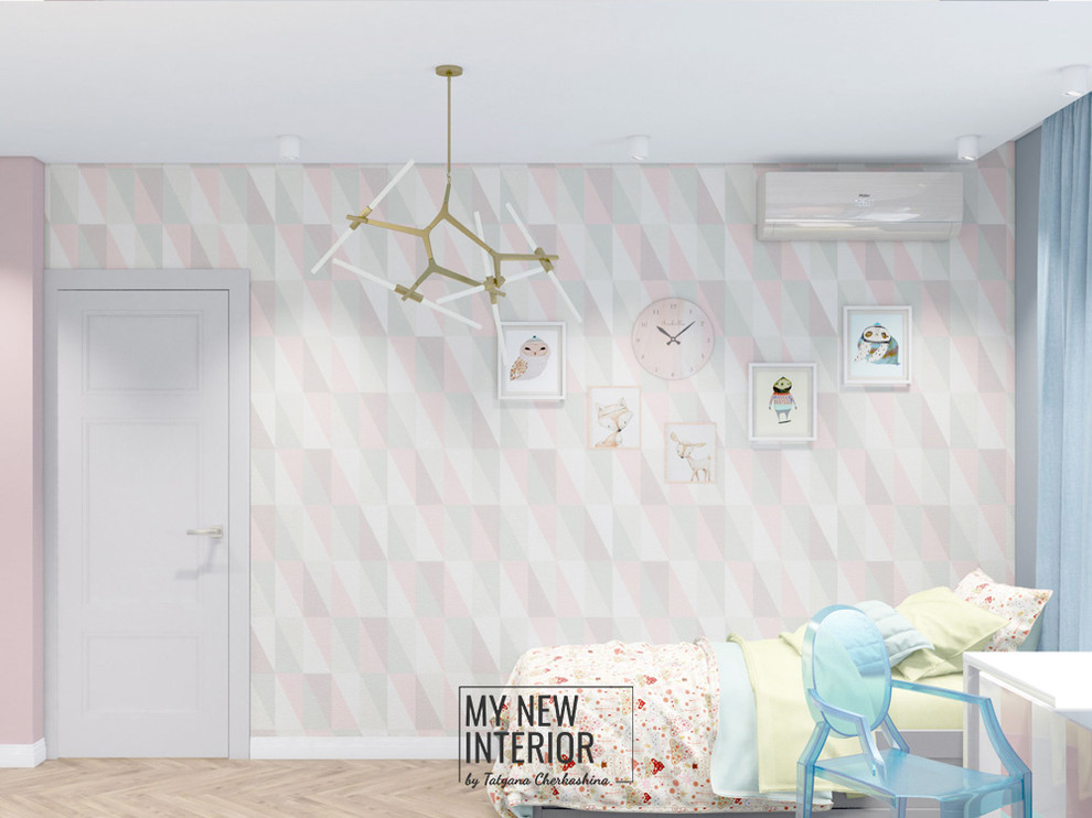 Дизайн детской комнаты двухкомнатной квартиры 60,3 кв.м.