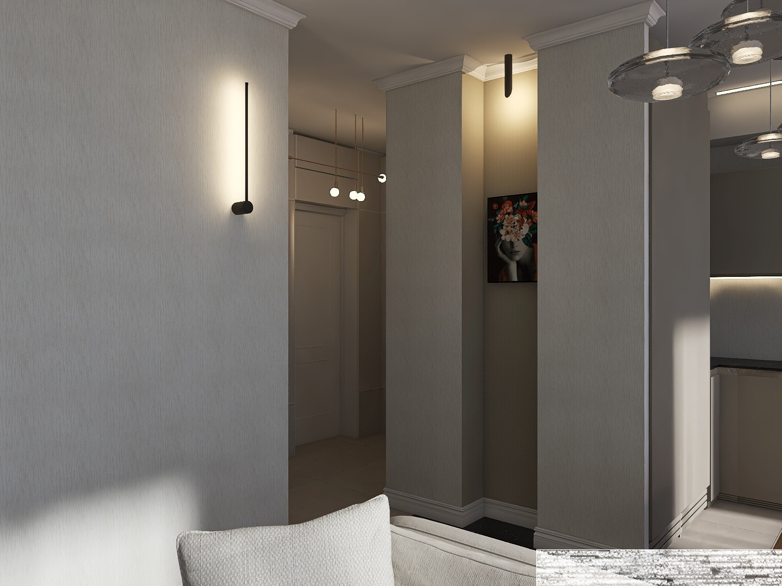 Подбор света в готовый интерьер