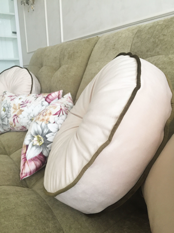 Текстильное оформление квартиры На Мичуринском проспекте