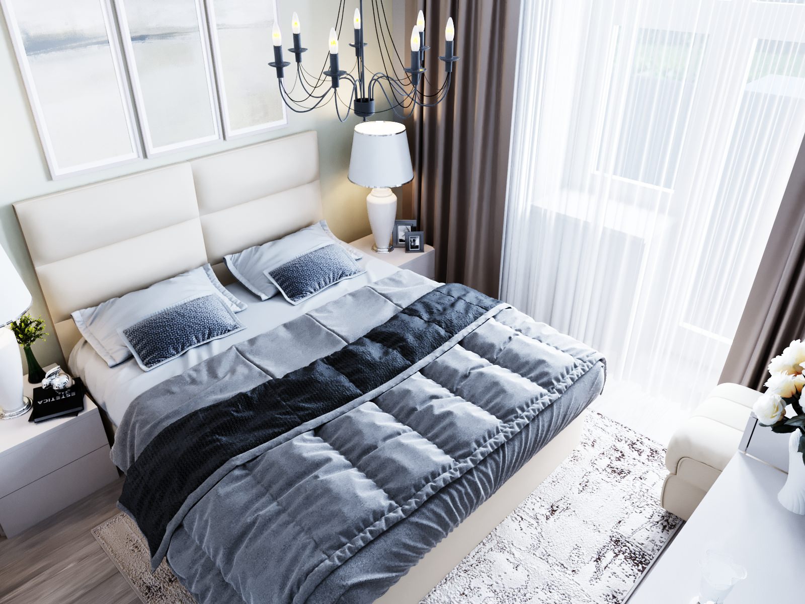 Спальня в стиле современная классика