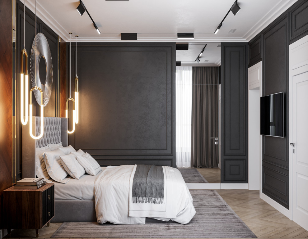 Дизайн интерьера Двухкомнатной квартиры. ЖК "5 Звезд" Санкт-Петербург