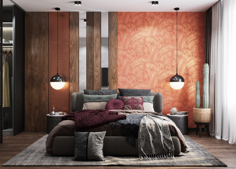 Обложка проекта: Спальня в ЖК "Бульварный переулок"