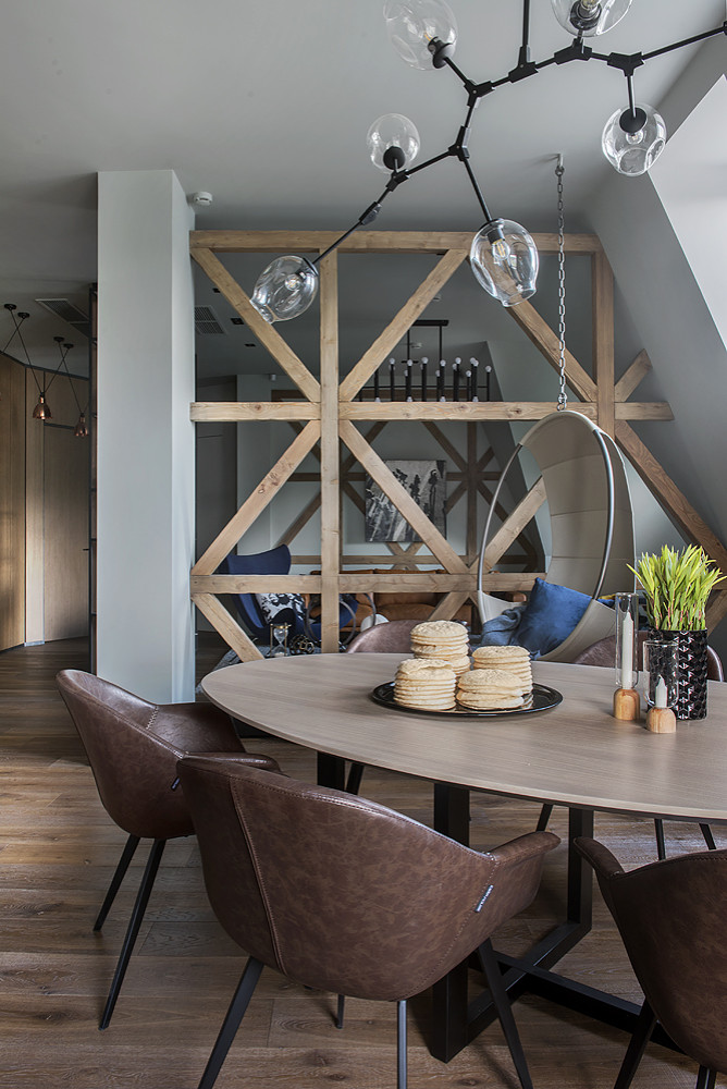 Мансардная квартира в поселке Довиль