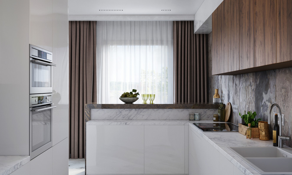 Обложка проекта: "Расставляем акценты" Проект 4х комнатной квартиры 140 м2