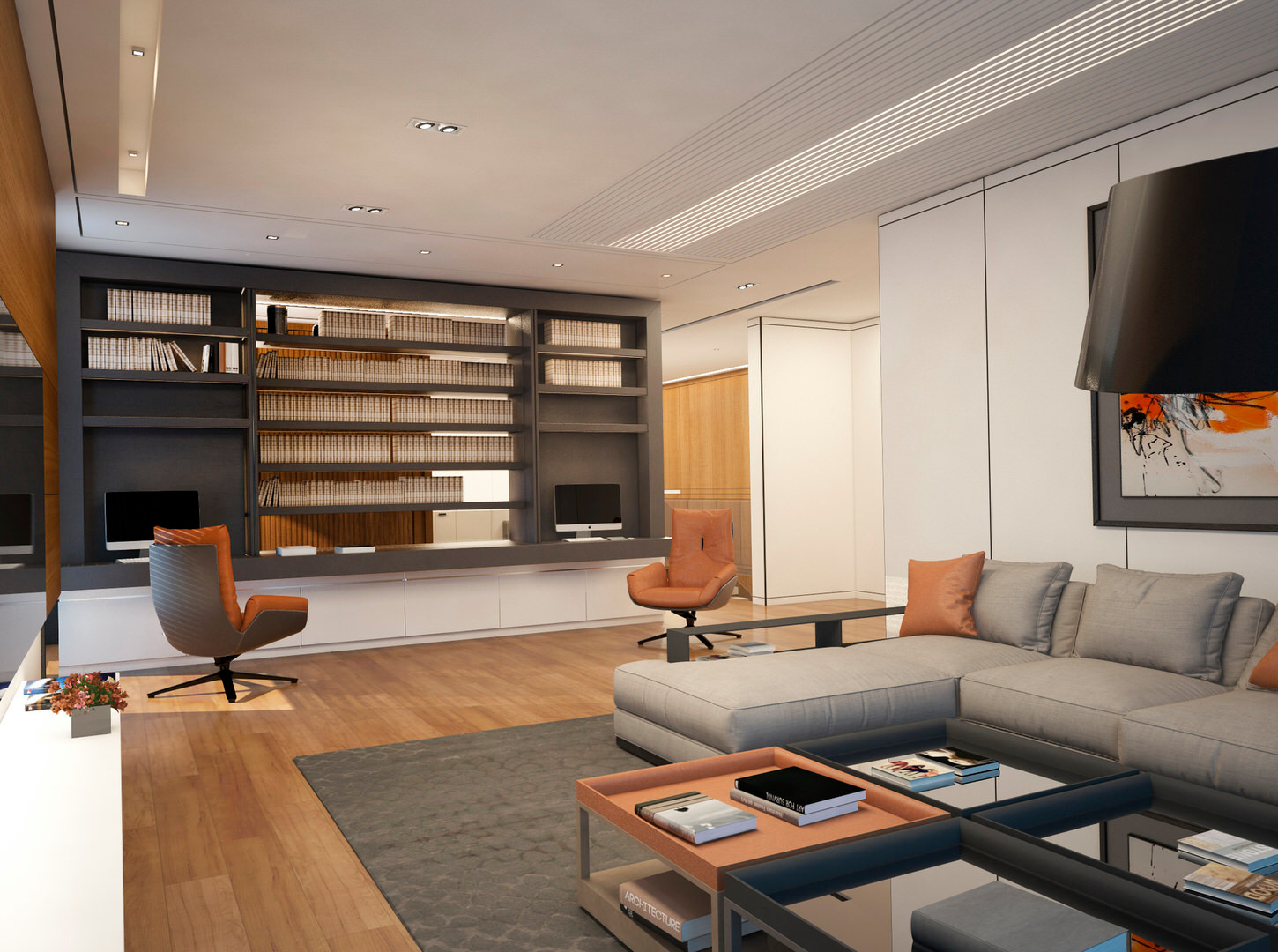 Интерьер частной виллы № 1