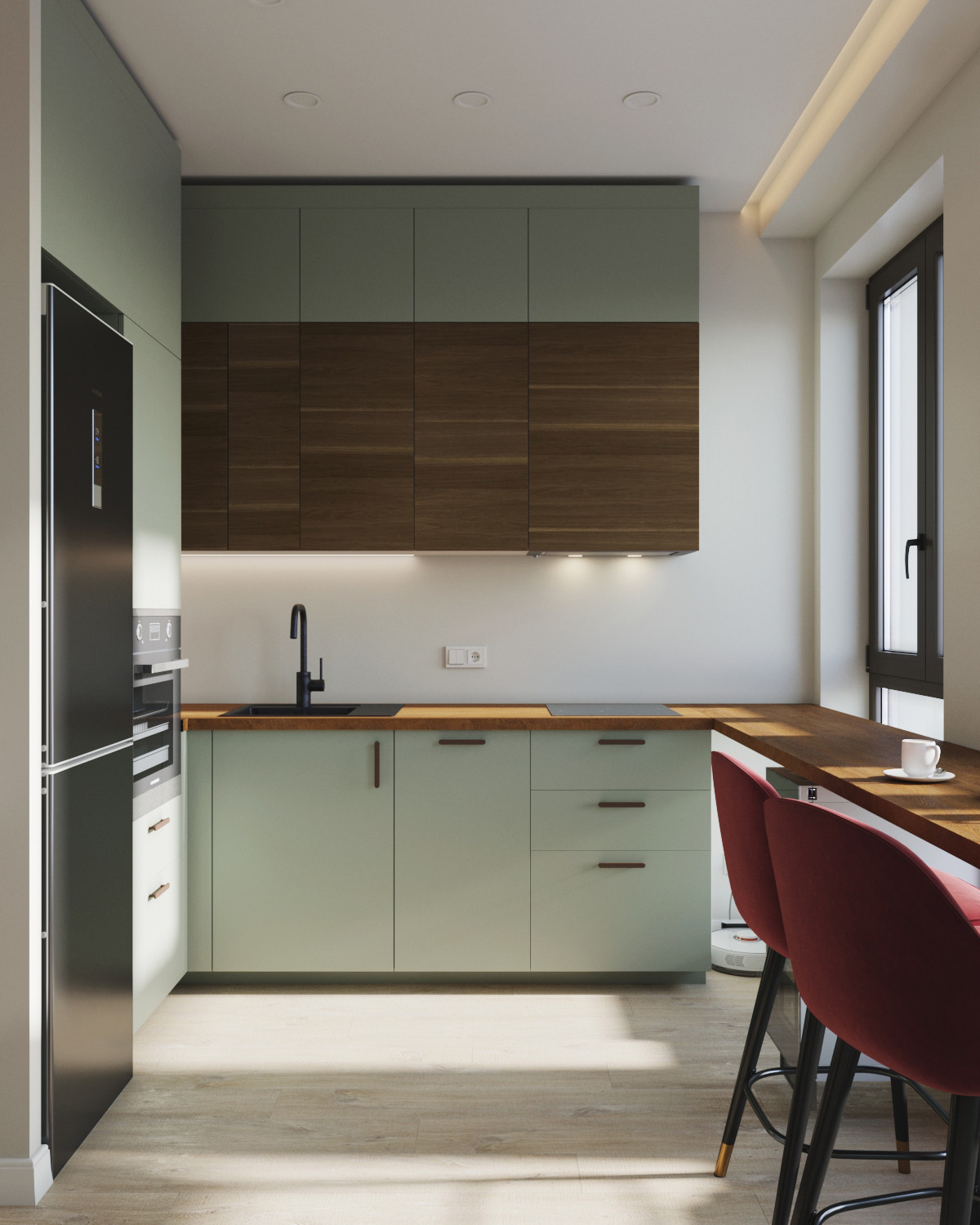 Под тенью пальмы на берегу Финского залива