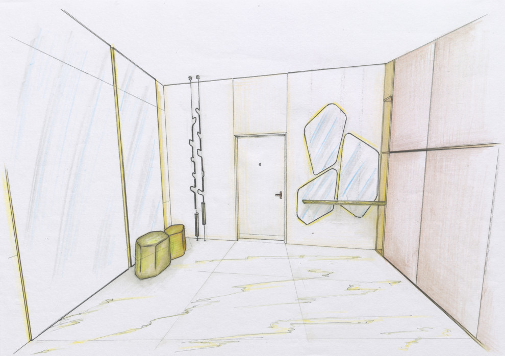 Secret Place. Эскизный проект (ручная подача)