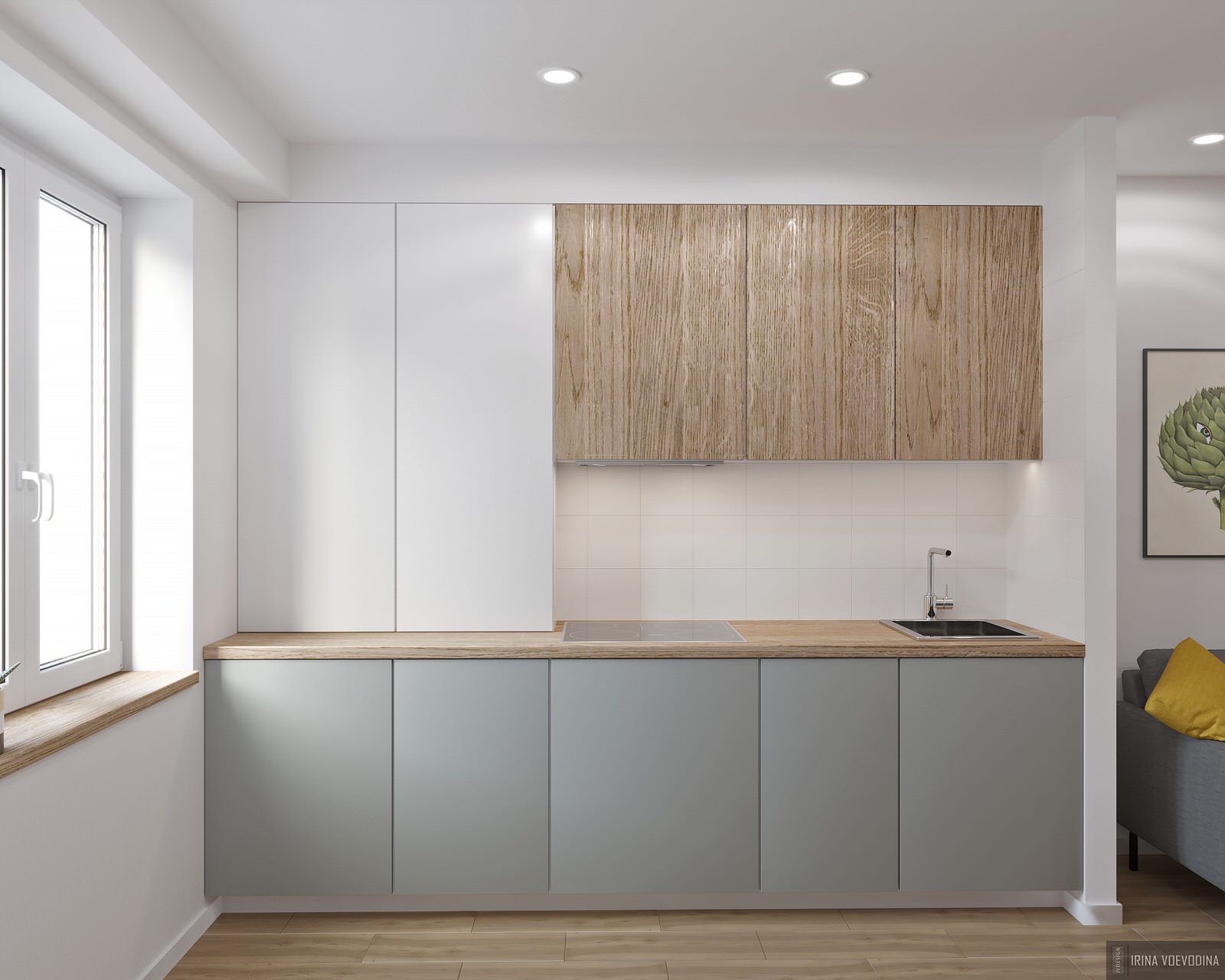 Однокомнатная квартира для молодой девушки