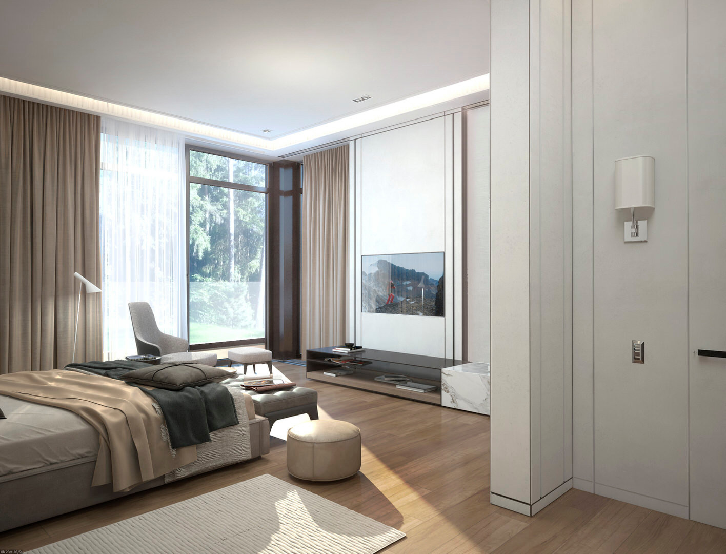 Интерьер частной виллы № 1