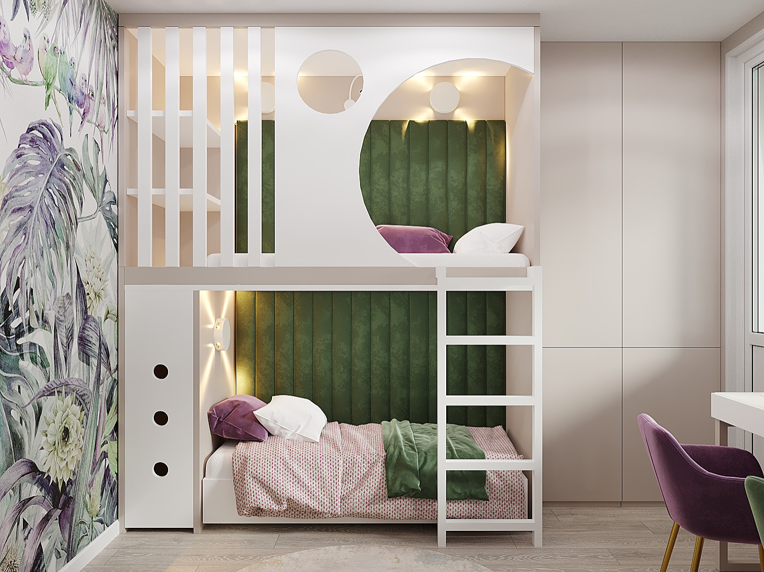 Дизайн- проект ЖК Шервуд 55 кв.м