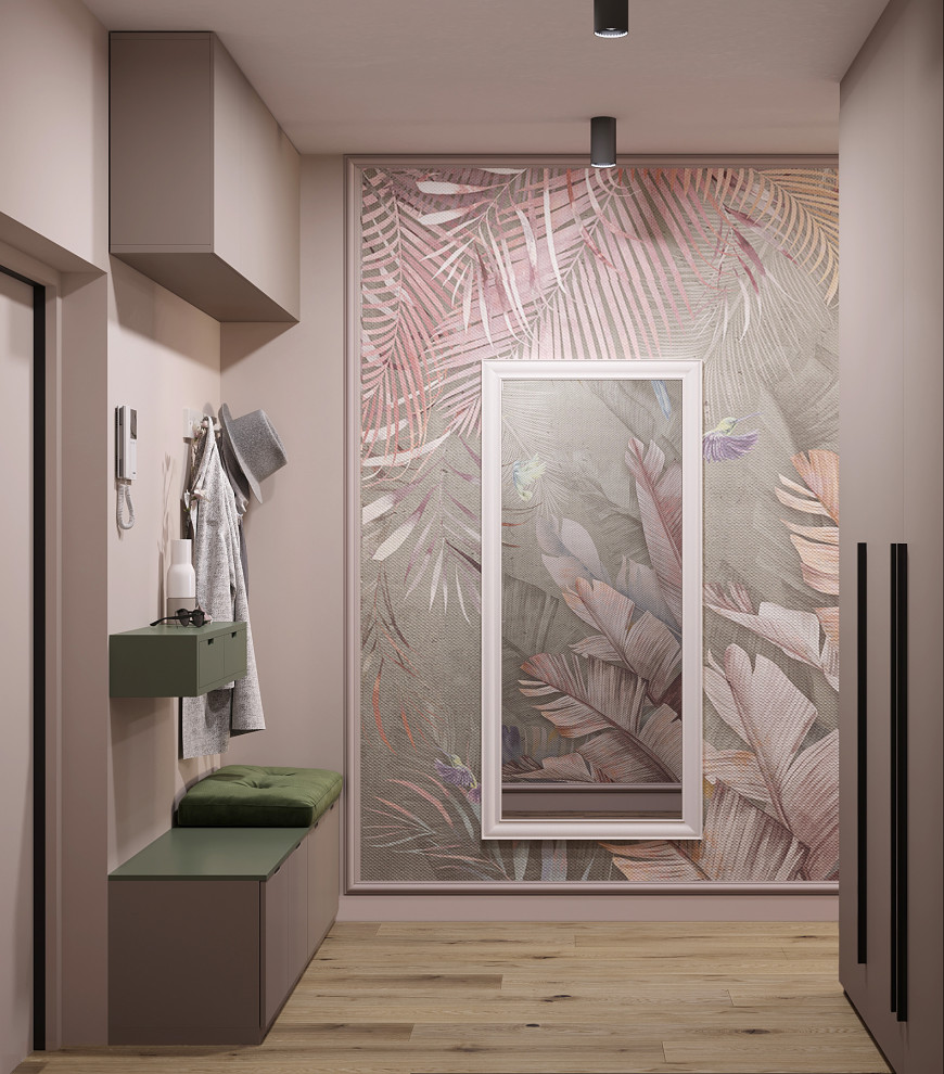 Студия в пастельных тонах