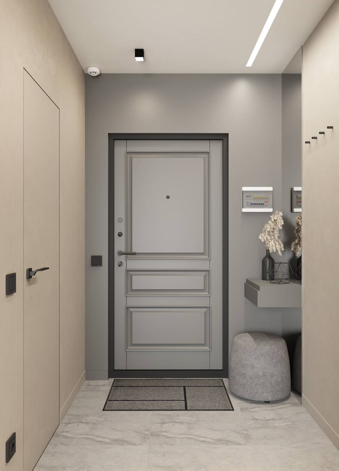 Однушка в стиле минимализм